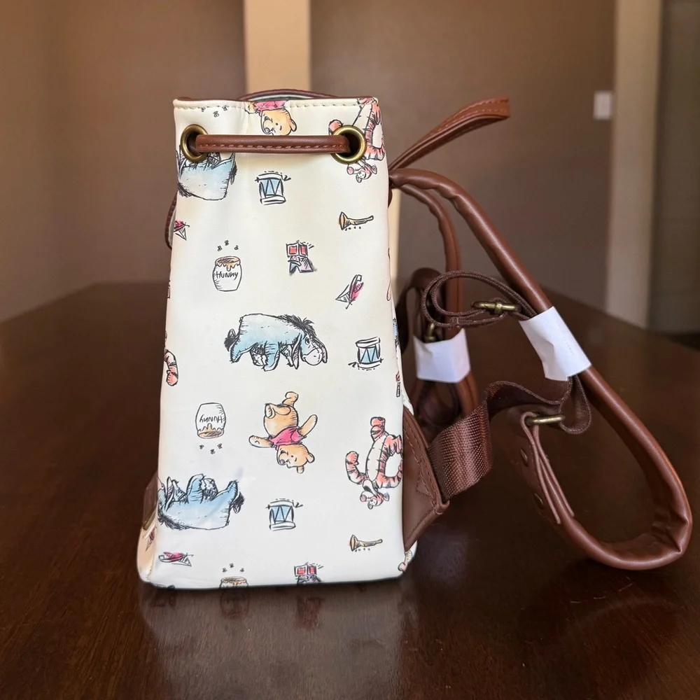Loungefly Disney Winnie The Pooh Character Sketches Mini Backpack - Picture 4 of 13